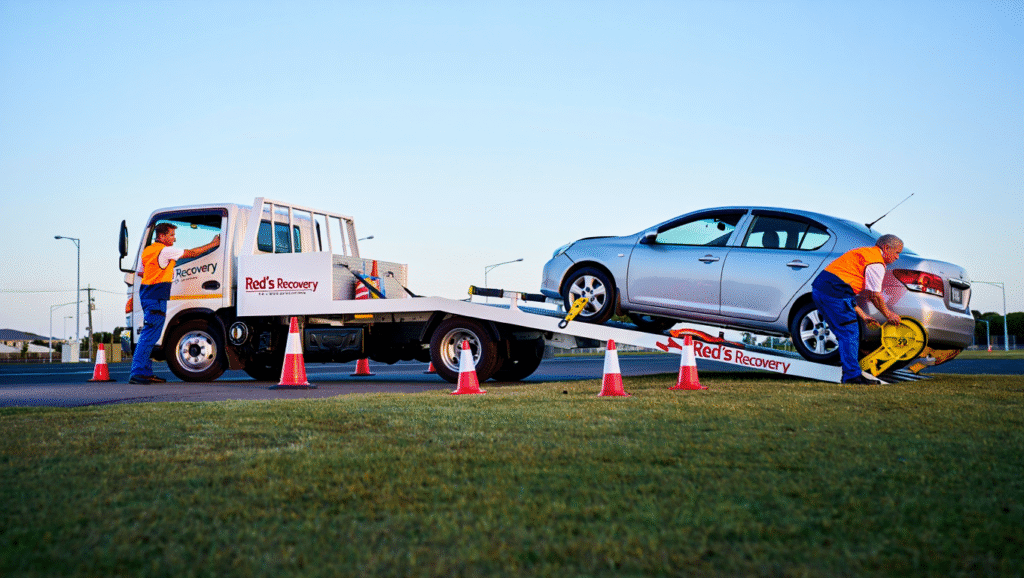 NX Recovery flatbed operating in the north of England
